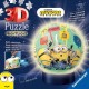 3D Puzzle - 3D Puzzle Ball - Minions 2
