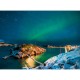 Nordlichter, Tromsø, Norwegen (Puzzle Highlight, Skandinavien)