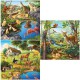 Puzzle 3 x 49 Teile - Zoo, wiilde und Haustiere