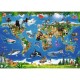 Riesen-Bodenpuzzle - Tiere rund um die Welt