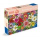 Wellness & Puzzle - Buntglasblumen