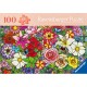 Wellness & Puzzle - Buntglasblumen