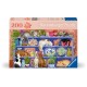 Wellness & Puzzle - Katzen im Regal