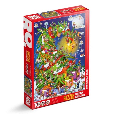 Puzzle  Dtoys-79572 Christmas Tree