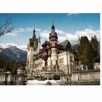 Puzzle  Roovi-63052-01 Rumänien: Schloss Peles