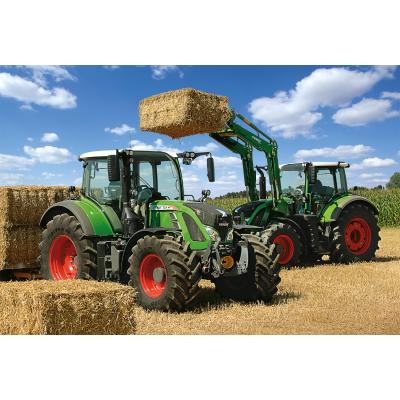 Puzzle  Schmidt-Spiele-56256 Fendt Vario 724 und 716 mit Frontlader