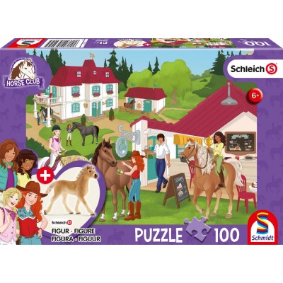 Puzzle Schmidt-Spiele-56402 At the Horse Stables