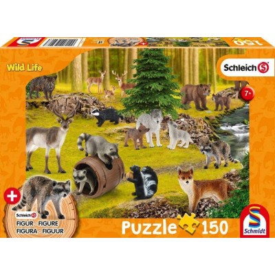 Puzzle Schmidt-Spiele-56406 Wild Life