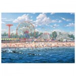 Puzzle  Schmidt-Spiele-57365 Thomas Kinkade - Coney Island