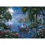Puzzle  Schmidt-Spiele-57370 Die kleine Meerjungfrau und Prinz Erik