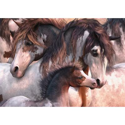 Puzzle  Schmidt-Spiele-57389 Pinto-Herde