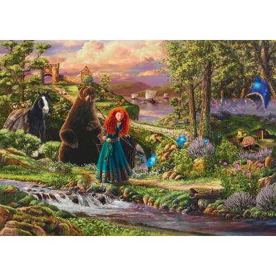 Puzzle  Schmidt-Spiele-58039 Disney - Merida – Legende der Highlands