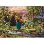Puzzle  Schmidt-Spiele-58039 Disney - Merida – Legende der Highlands