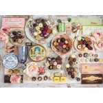Puzzle  Schmidt-Spiele-58940 Nostalgic Chocolates