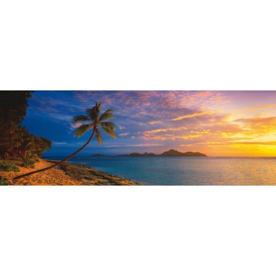 Puzzle Schmidt-Spiele-59288 Mark Gray: Sonnenuntergang auf Tokoriki, Mamanuca, Fidji