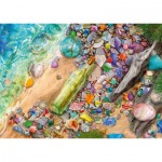 Puzzle  Schmidt-Spiele-59769 Leuchtendes Strandgut