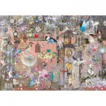 Puzzle  Schmidt-Spiele-59946 Pink Beauty