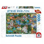 Puzzle  Schmidt-Spiele-59965 Steve Skelton - Auszeit vom Alltag