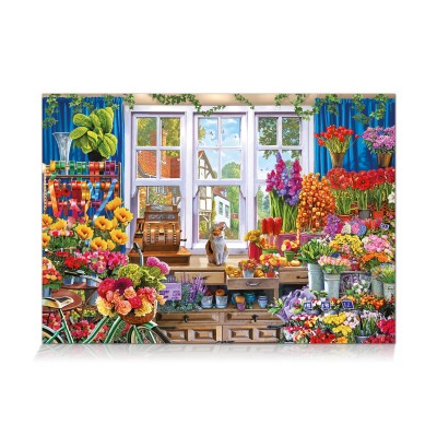 Puzzle  Star-Puzzle-0950 Flower Shop