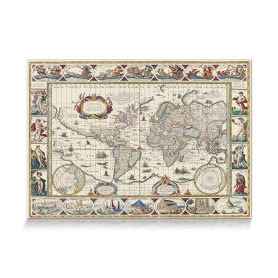 Puzzle  Star-Puzzle-1063 Map Of The World
