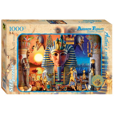 Puzzle Step-Puzzle-79545 Egyptian Treasures