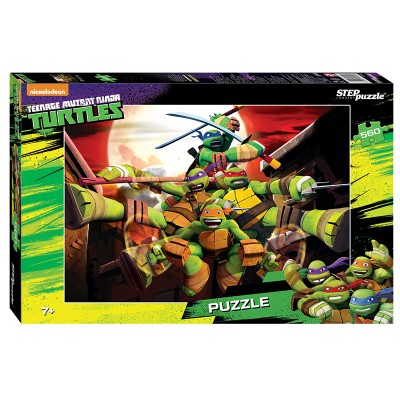 Puzzle Step-Puzzle-97040 Ninja Turtles