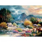 Puzzle  Sunsout-18085 James Lee - Springtime Valley