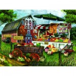 Puzzle  Sunsout-28773 Tom Wood - Fresh Country Produce