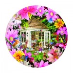 Puzzle  Sunsout-35254 Garden Shed in Flower