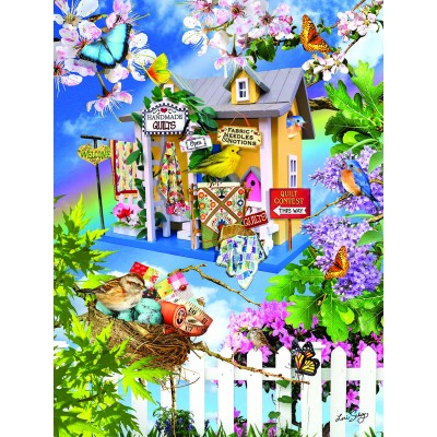 Puzzle  Sunsout-35325 XXL Teile - Quilts auf Wolke Sieben