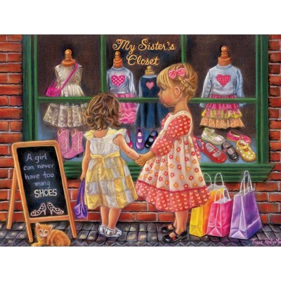 Puzzle  Sunsout-35858 XXL Teile - My Sister's Closet