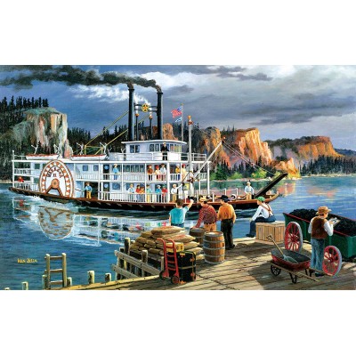 Puzzle  Sunsout-39576 Riverboat