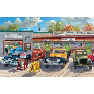 Puzzle  Sunsout-39704 Ken Zylla - The Old Rustic Inn