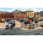 Puzzle  Sunsout-39910 Ken Zylla - Memories of Route 66