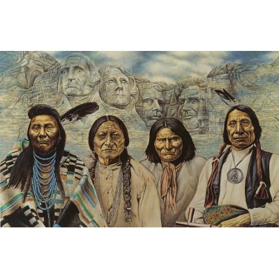 Puzzle  Sunsout-40071 David Behrens - Original Founding Fathers