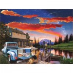 Puzzle  Sunsout-42278 XXL Teile - Red Skies