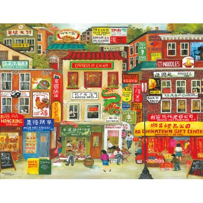 Puzzle  Sunsout-46356 XXL Teile - Chinatown