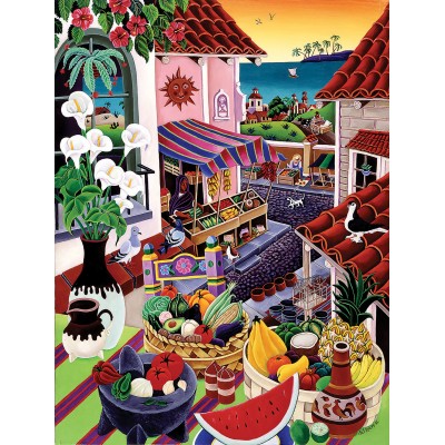 Puzzle  Sunsout-54011 XXL Teile - El Mercado