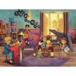 Puzzle  Sunsout-61023 XXL Teile - Musikzimmer