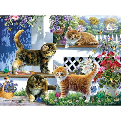 Puzzle  Sunsout-61930 XXL Teile - Sunny Veranda