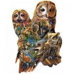 Puzzle  Sunsout-97055 XXL Teile - Forest Owls