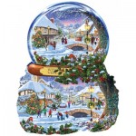 Puzzle  Sunsout-97152 Steve Crisp - Winter Village