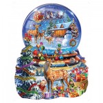 Puzzle  Sunsout-97182 Adrian Chesterman - Christmas Snow Globe