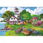  Trefl-20161 Holzpuzzle - Summer Haven