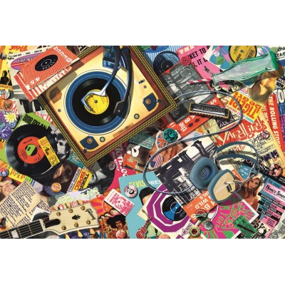  Trefl-20180 Holzpuzzle Premium Line - In Der Welt Der Musik