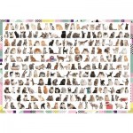 Puzzle  Trefl-10498 208 Katzen