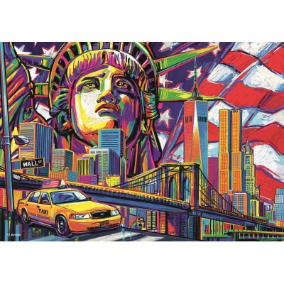 Puzzle Trefl-10523 Colours of New York