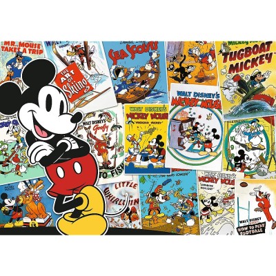 Puzzle  Trefl-10741 Mickey World