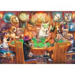 Puzzle  Trefl-10749 Hidden Shapes - Game Night