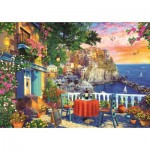 Puzzle  Trefl-10776 Blick Auf Die Cinque Terre